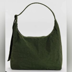 BAGGU nylon shoulder bag bay laurel